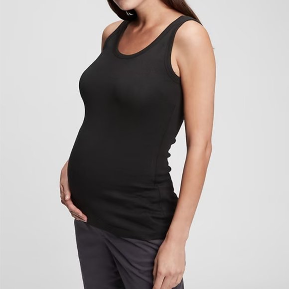 EUC Gap Maternity Modern Tank Top - black - Picture 1 of 5
